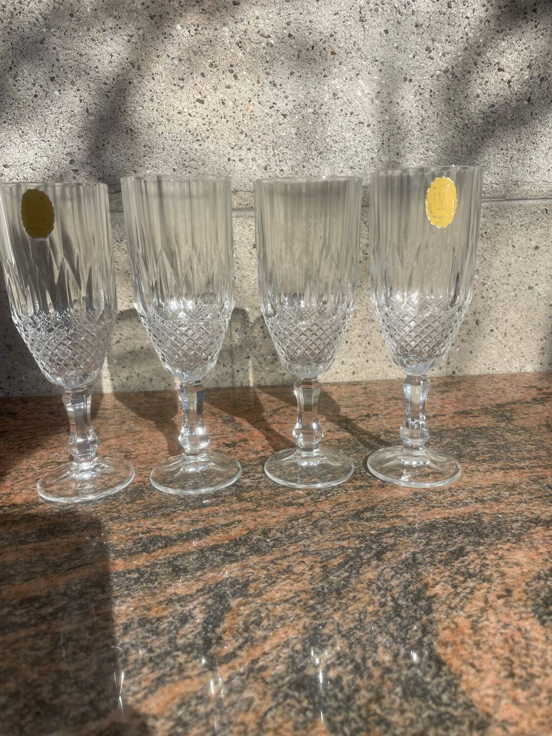 4 Frangar Flutes Non Flectar Italy A. Masserini