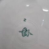 Vintage wall plate with herons