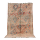 Peach Vintage Moroccan Rug 178 x 271 cm - Berber Wool Rug - Handmade Rug