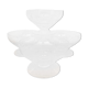 Set de 4 coupes verre taillé