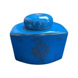 Snake porcelain inkwell with hand gold decoration