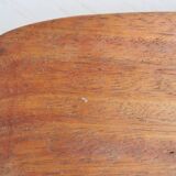 4 square plates in teak
