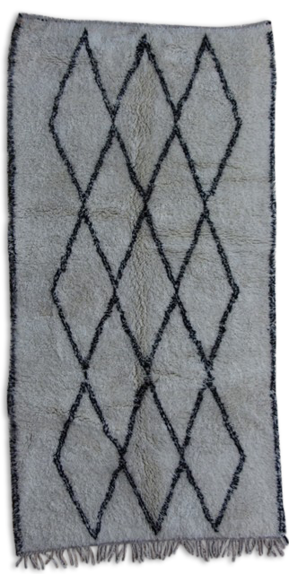 Carpet beni ouarain 100% wool, 305 x 160