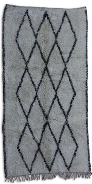 tapis  beni ouarain 100%