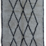 Tapis  beni ouarain 100% laine, 305x160