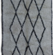 Carpet beni ouarain 100% wool, 305 x 160