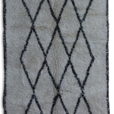 Carpet beni ouarain 100% wool, 305 x 160
