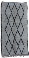 Carpet beni ouarain 100% wool, 305 x 160