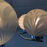 5-globe gloss in frosted or shortbread glass