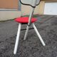 TRIO folding chair Calligaris designed by Roberto Lucci & Paolo Orlandini in the 80s.