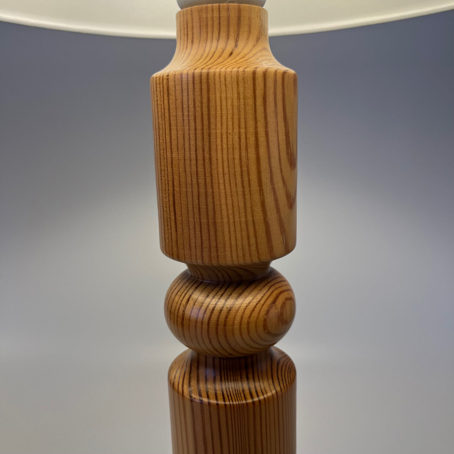 Pair of Swedish lamps – Solbackens Svarveri – 1970s