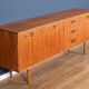 Enfilade danoise teck mid century 1960s