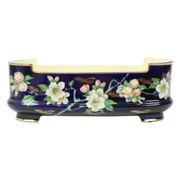 Villeroy & Boch Florale Art Nouveau Flower Pot Taiping Circa 1900