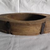 old wooden butter mold