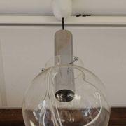 Murano blown glass pendant light 'Membrane' Toni Zuccheri 1960