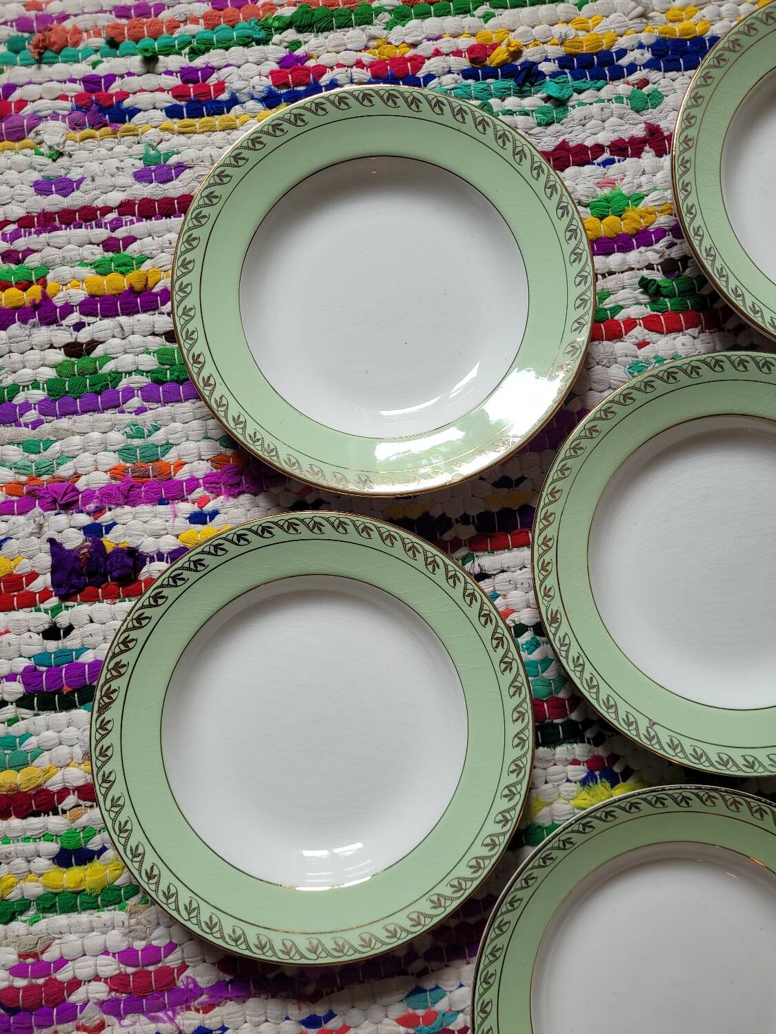 Set of 5 deep plates 9700 l'amandinoise