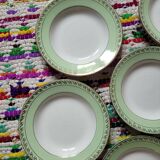 Set of 5 deep plates 9700 l'amandinoise