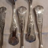 Antique flatware set for 51 place settings
