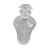 Carafe ancienne avec son bouchon en cristal taillé