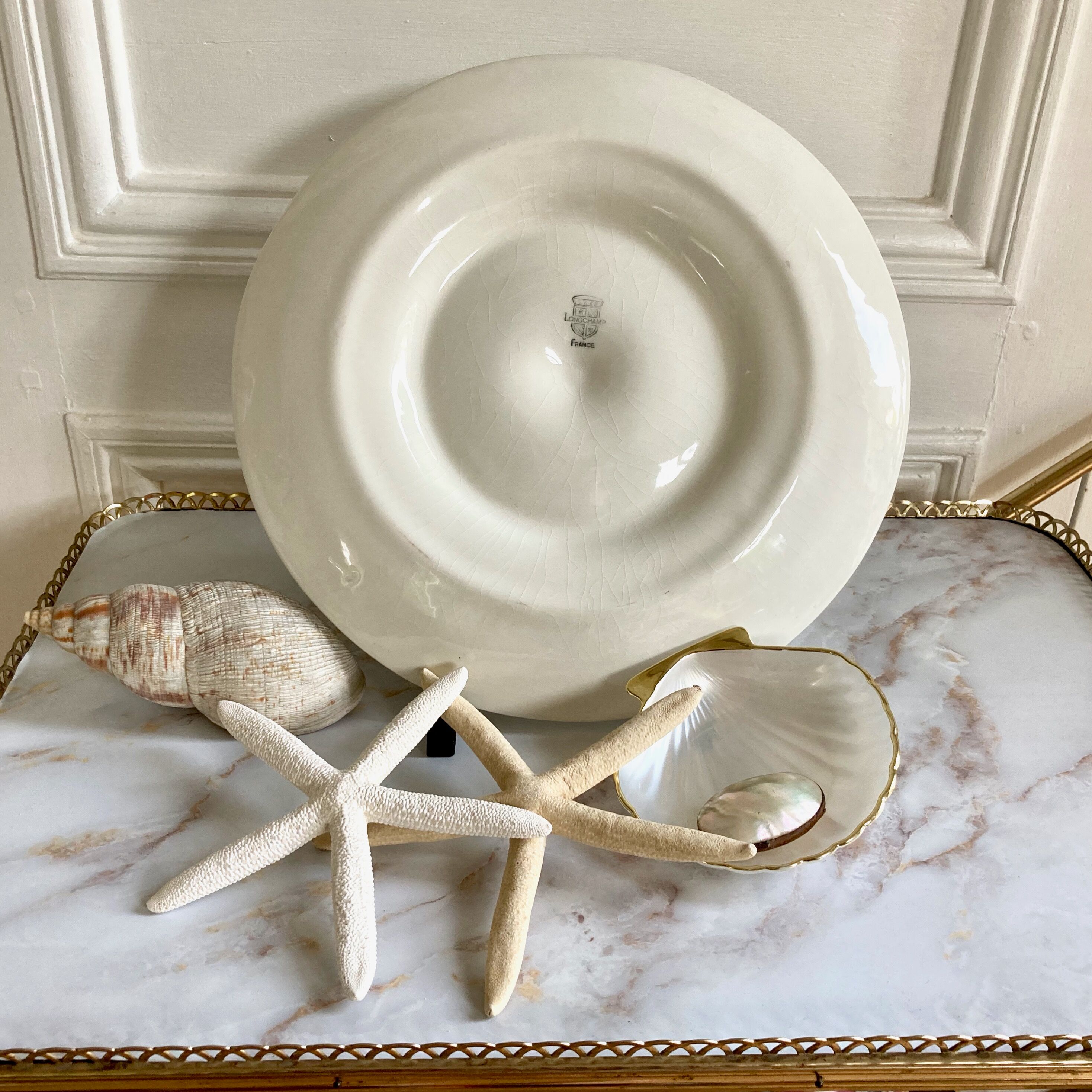 Oyster dish earthenware from Longchamp