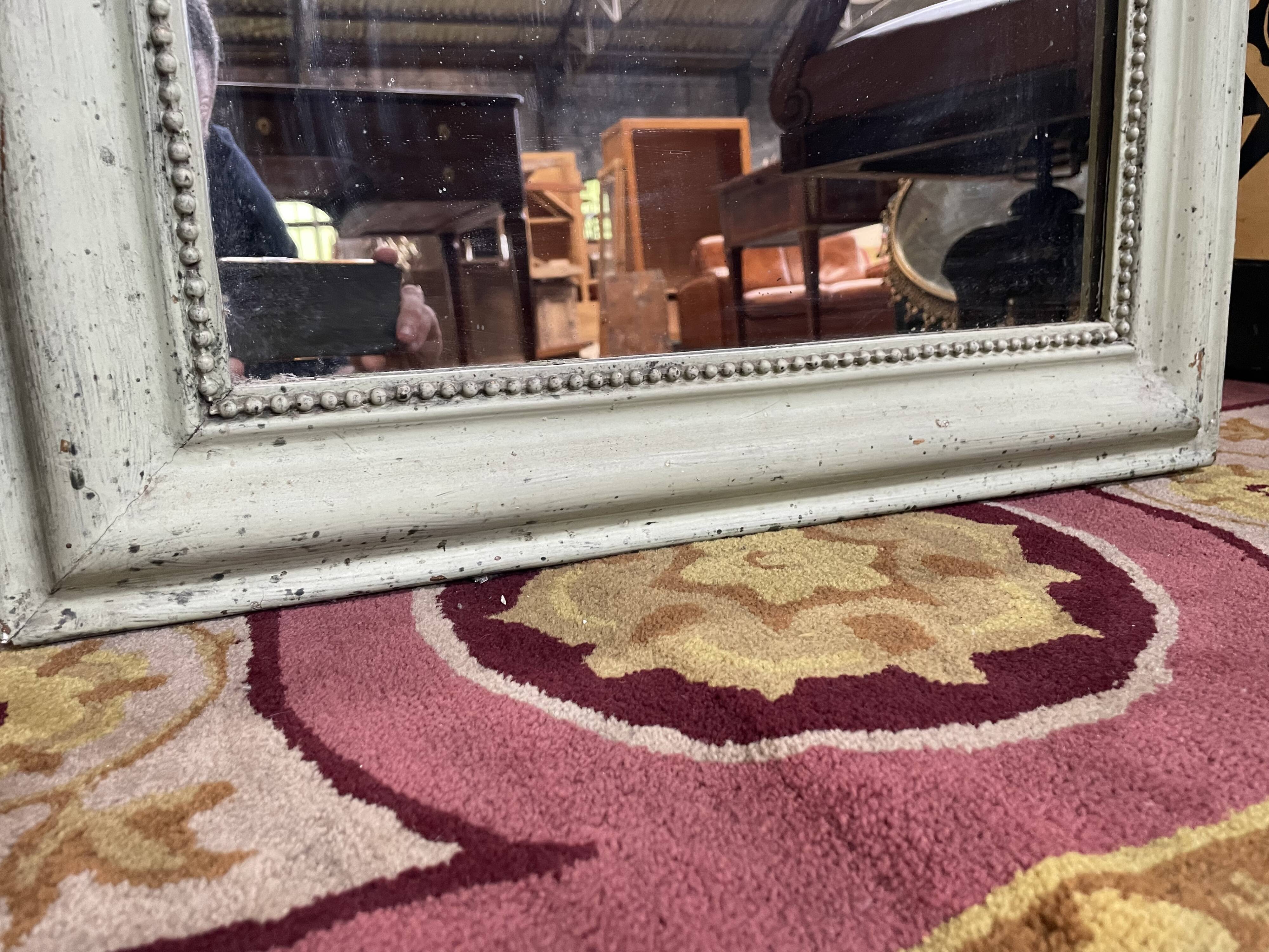 Mirror era Louis Philippe green patina  57x75cm