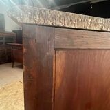 Marquetry sideboard Louis XV bronze 1940
