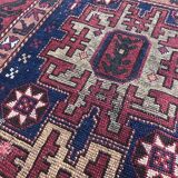 Tapis ancien caucasien chirwan 19eme fait main 76x120 cm