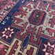 Old caucasian rug shirawan 19th handmade 76x120 cm