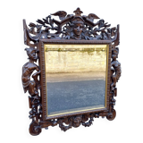 Mirror from an ancient castle, carved in Neo-Renaissance style.