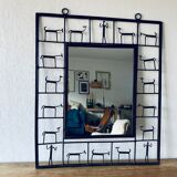 Artistic ironwork mirror, Frederick Weinberg