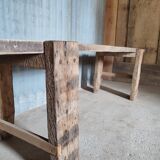 Superbe établi wabi sabi banc de lit ...