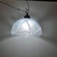 Vintage Murano glass pendant lamp from the 1970s