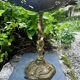 Large bronze fruit bowl from the 19th century.