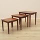 Set of three rosewood coffee tables, Danish design, 1960s, made in Denmark