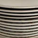 11 old Creil and Montereau dessert plates, Colbert service
