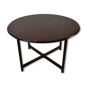 Table basse en acajou de Arne Harvolsen pour Rasmus Solberg