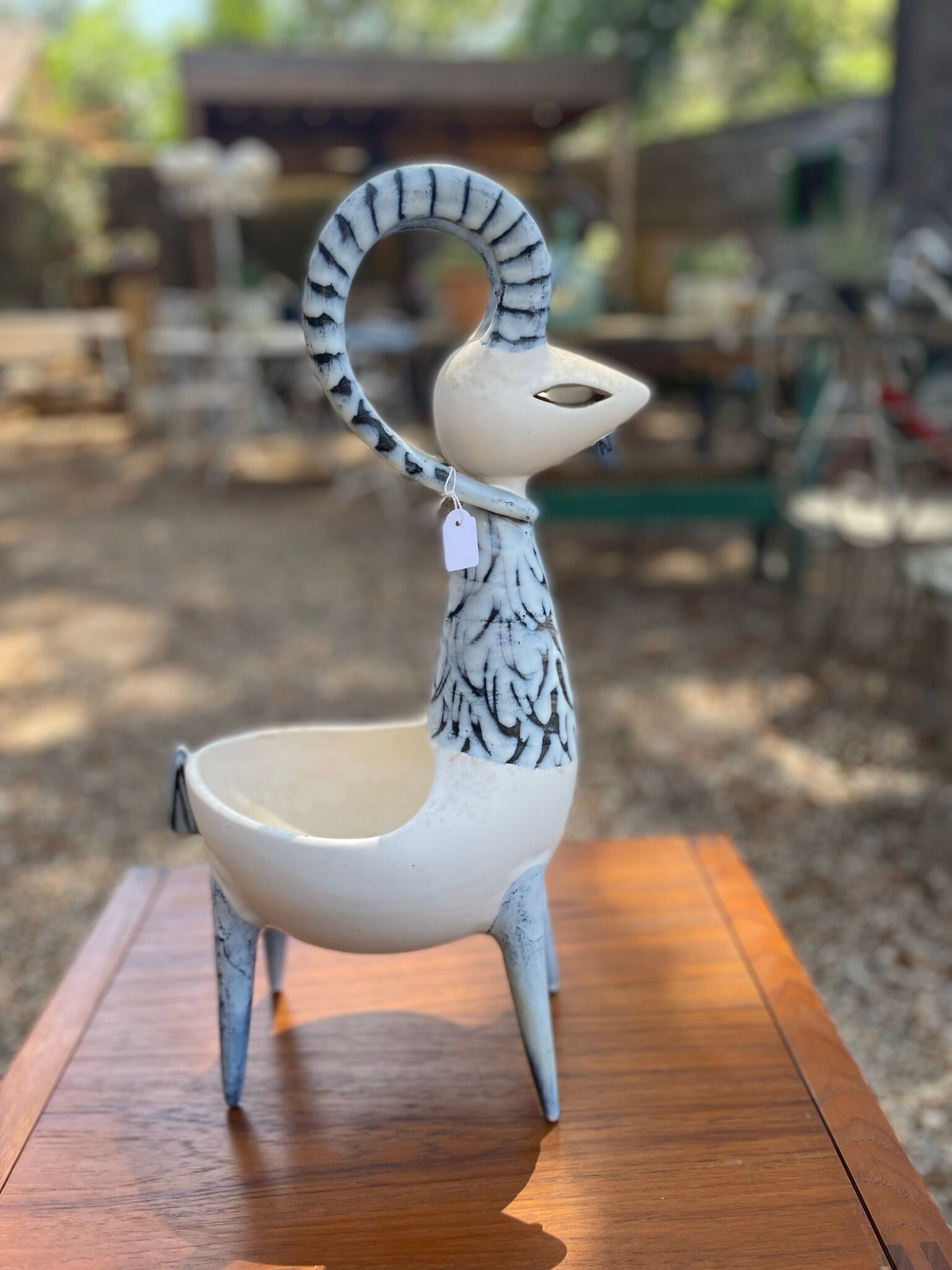 Empty ceramic pocket Lucien Neuquelman