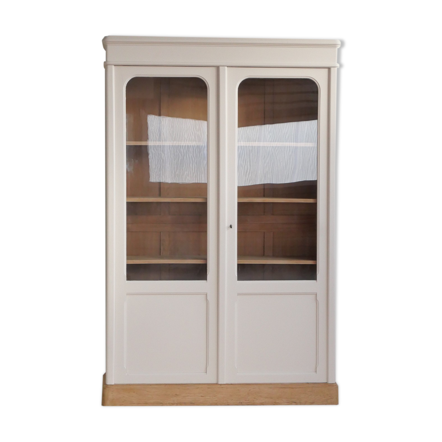 Antique library showcase