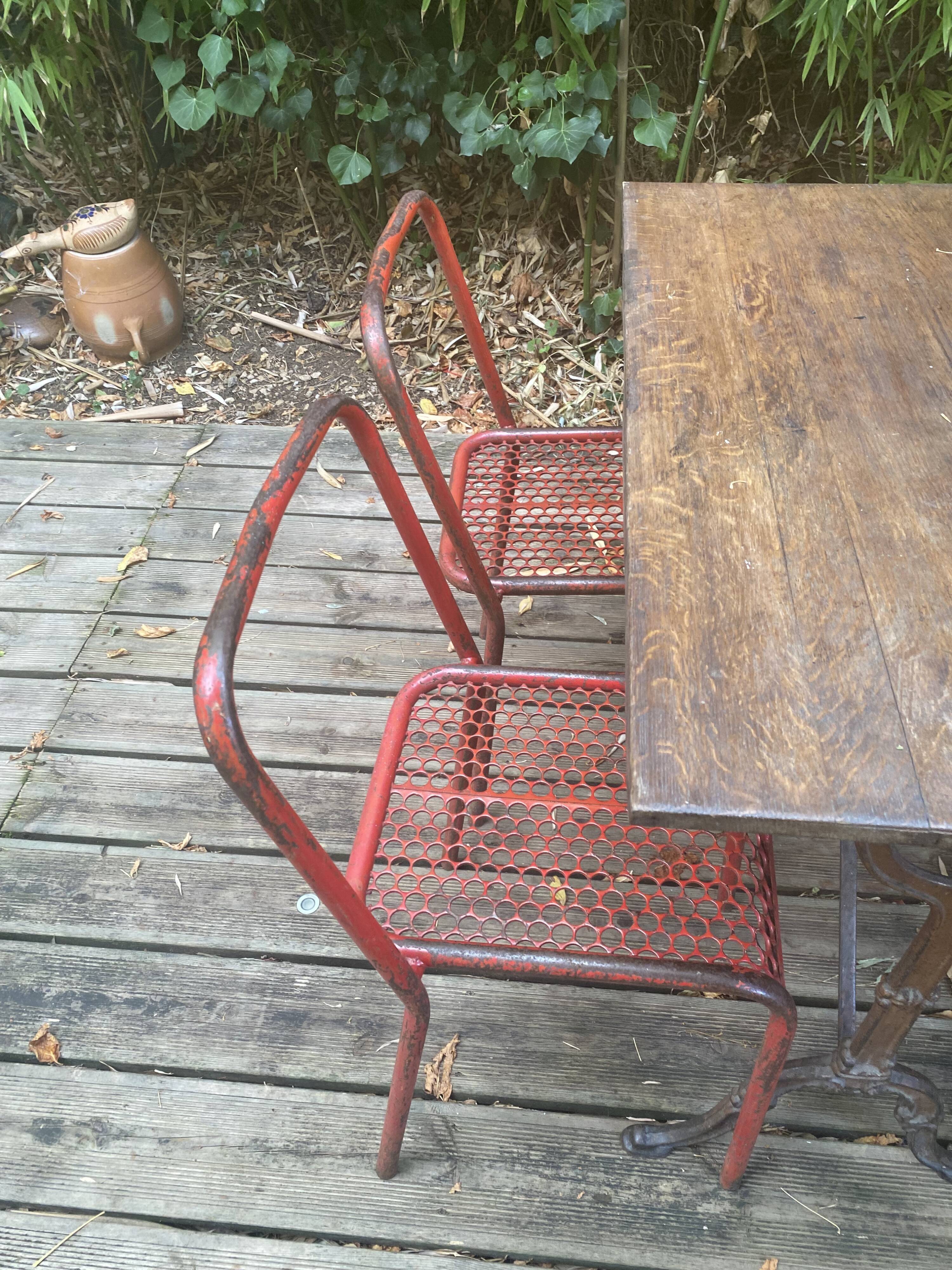 Lot chairs René Malaval