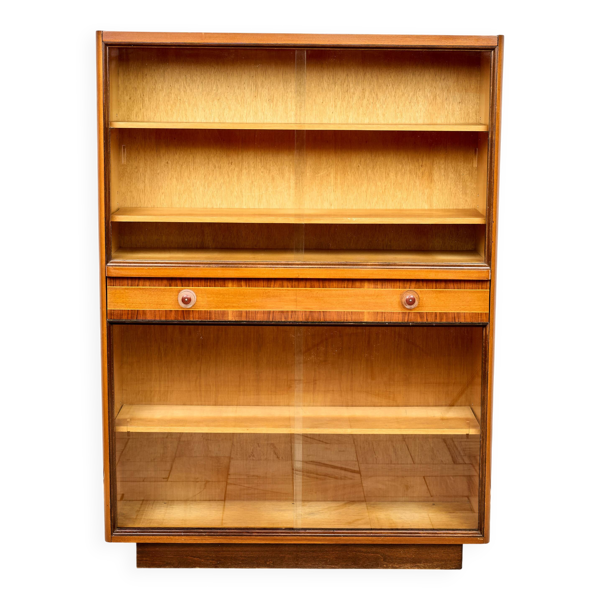 Bibliothèque Art Déco, années 1960, Tchécoslovaquie