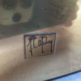 Enfilade with 4 doors signed Jean Claude Mahey