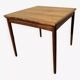 Danish extendable dining table and games table in Rio rosewood, 1960.