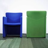 2 Chaises italiennes Fauteuil Centro Progetti Tecno Modèle S148