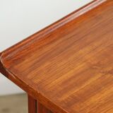 Scandinavian "boomerang" free-form desk in teak - 1960s