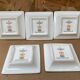 Series 5 pocket trays villeroy & boch relais château 2000 vintage porcelain