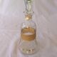 Vintage gold-plated bell-shaped carafe