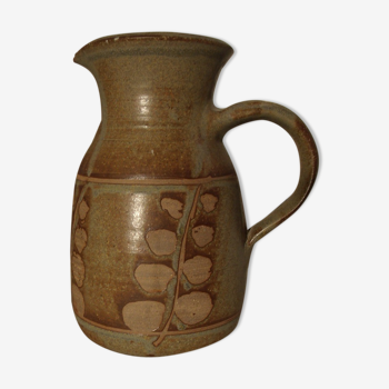 Herbarium ceramic pouring pitcher