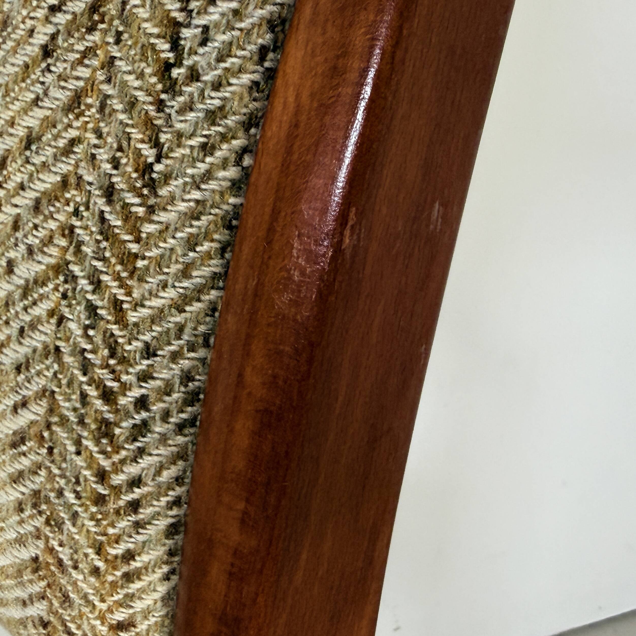 Set of two Scandinavian-style dining chairs