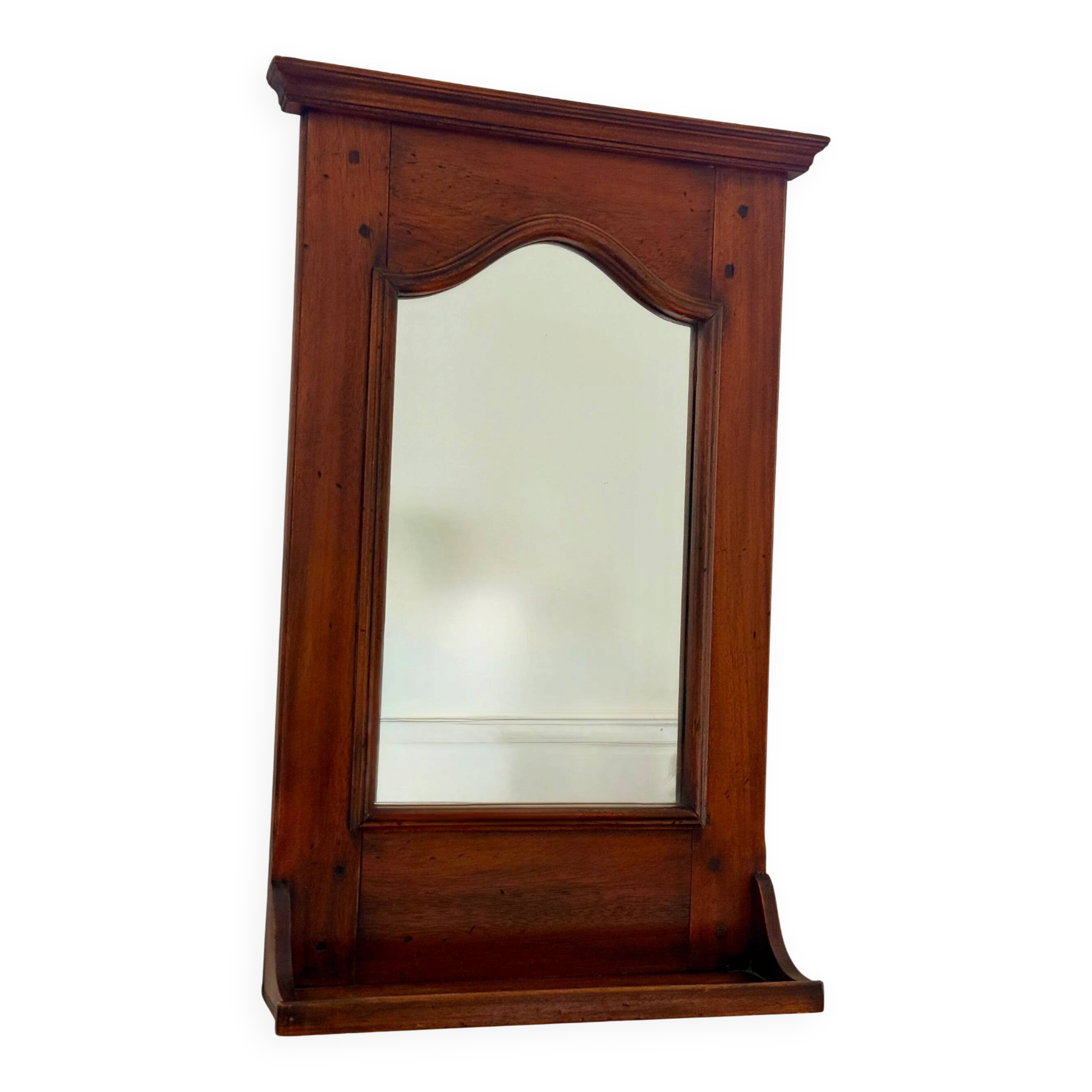 Antique wooden dressing table mirror – classic charm