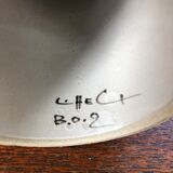 Quimper earthenware candle holder